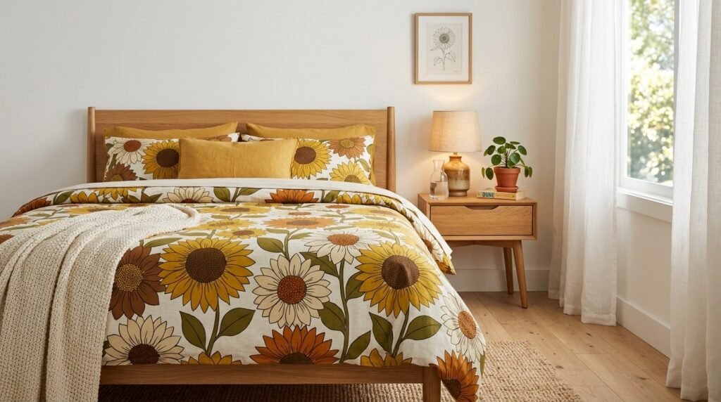 Image related to Bed with floral 202603261348