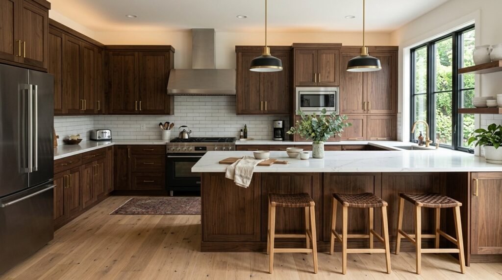 Image related to Dark walnut cabinets 202603261446