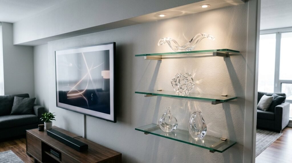 Image related to Glass shelves holding 202603301909