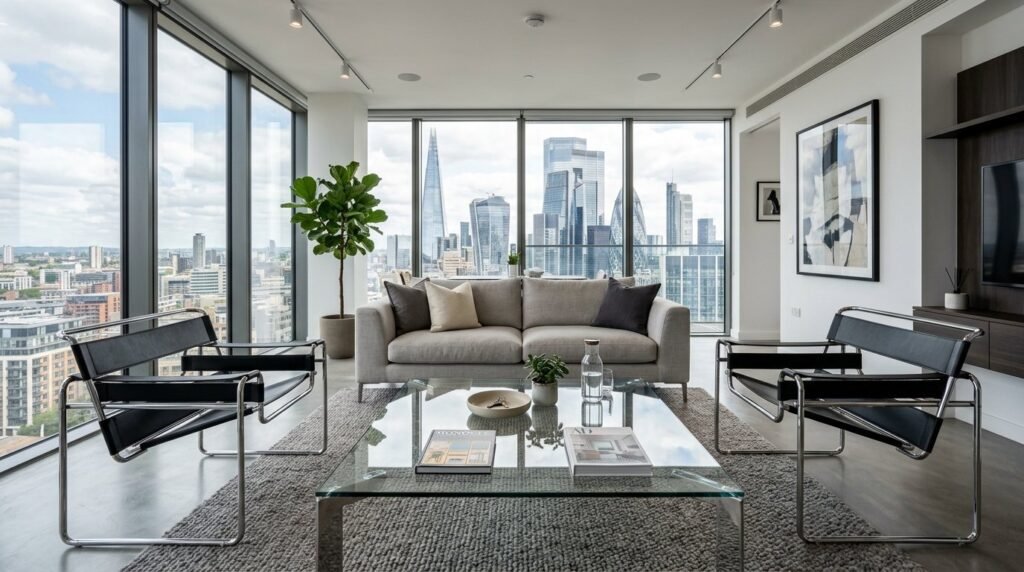 A steaming cup of coffee set against a creative, dreamy space-themed background.