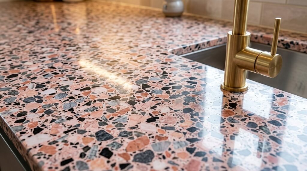 Image related to Terrazzo countertop with 202603261346