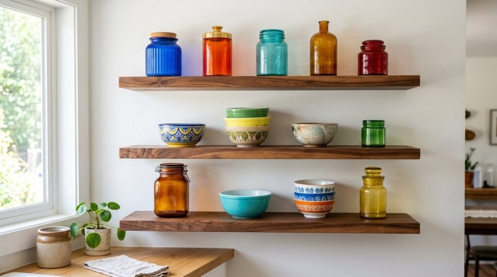 Image related to Walnut shelves displaying 202603261440