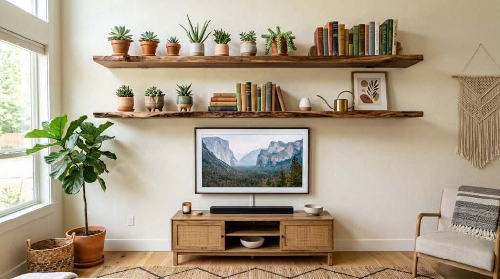 Image related to Wood shelves above 202603301554