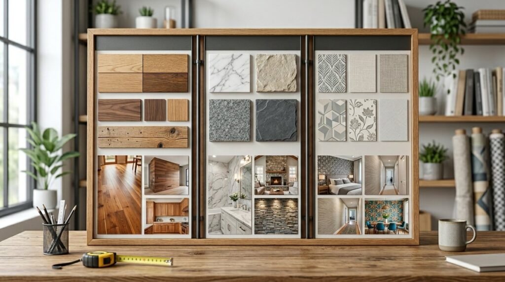 A detailed comparison chart listing various wood types and their properties for woodworking projects.