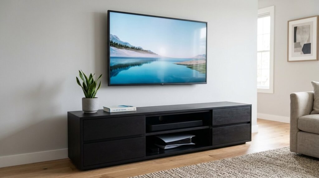 Image related to Black media console 202604051905