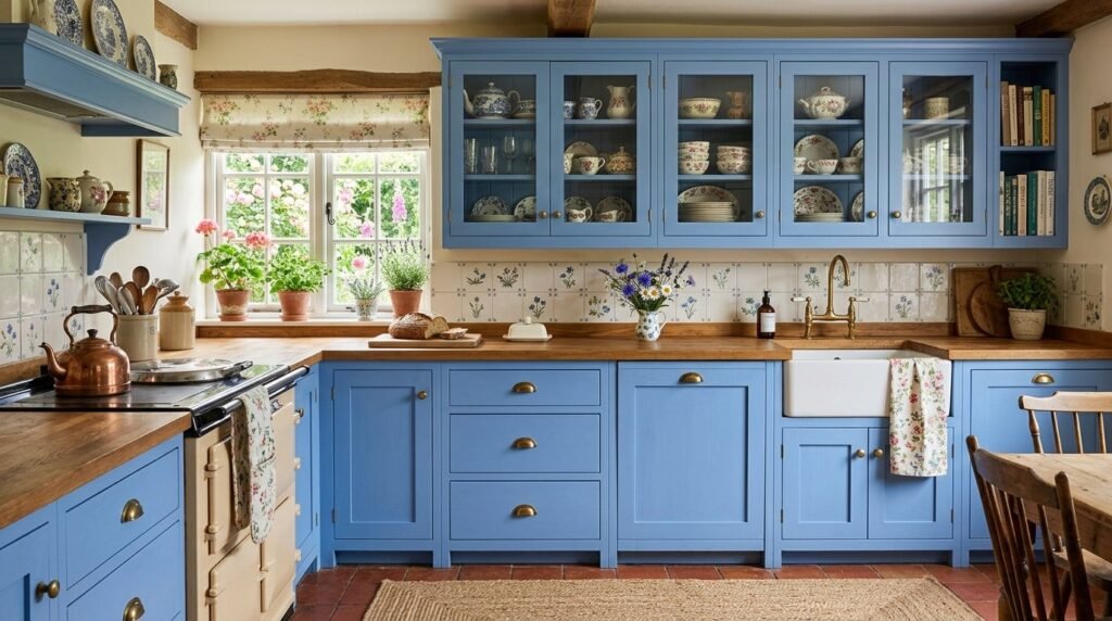 Image related to Cornflower blue cabinets 202604011725