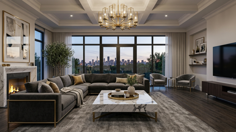 24 Living Room Grey Couch Setups That Look Designer