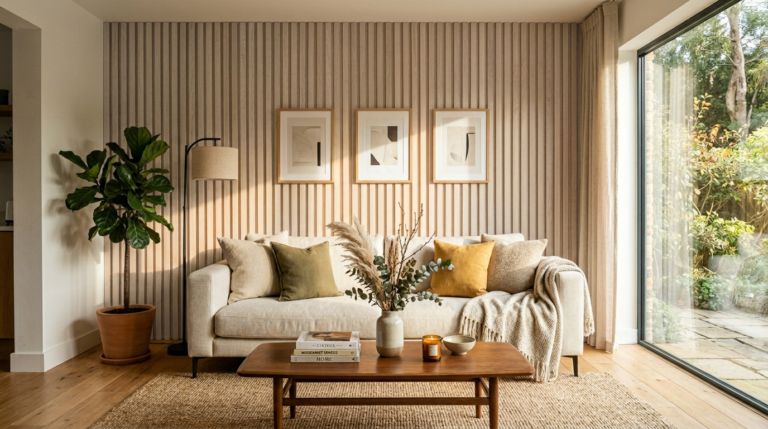 24 Living Room Accent Wall Ideas to Copy This Year