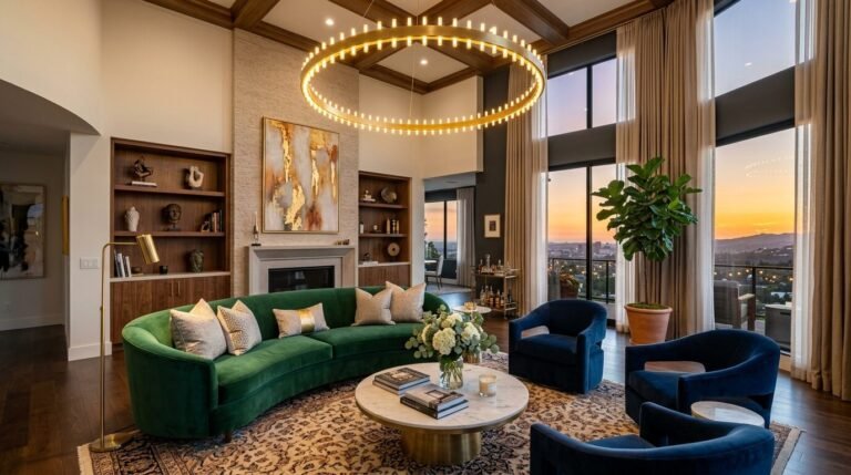 24 Living Room Chandelier Ideas That Feel So Fancy