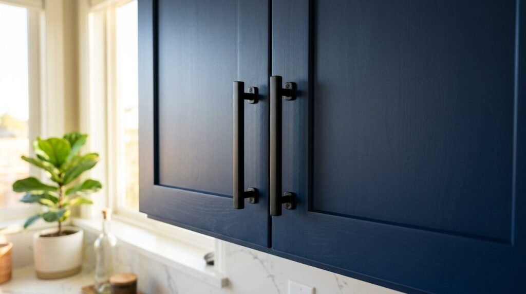 Image related to Navy blue cabinet 202604011724