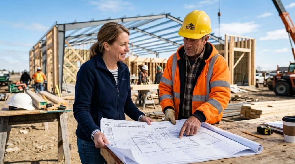 A person having a focused conversation during a professional meeting.