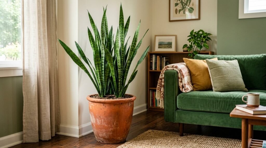 A beautiful natural terracotta planter displaying a minimalist aesthetic.