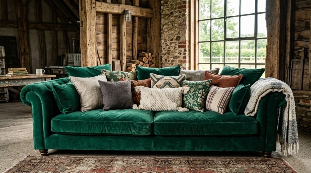 Image related to Velvet sofa with 202604021711