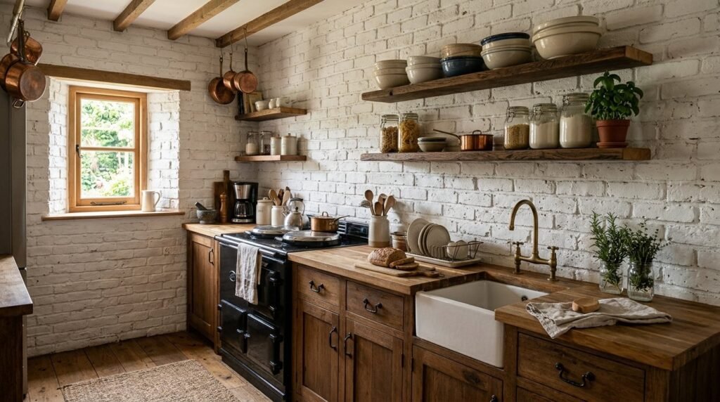 Close up of a clean white faux brick wall texture for interior design.
