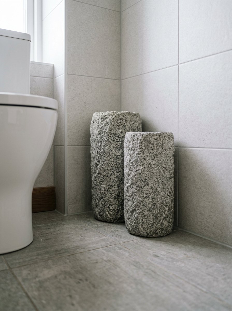 Stone Texture Toilet Brush